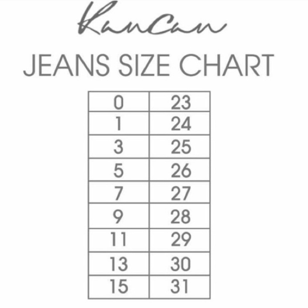 New! Kancans button fly distressed jeans - Picture 6 of 6